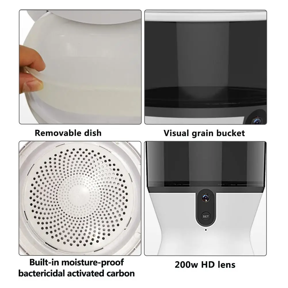 Автокормушка для домашних животных дозатор собак Фидер видеомагнитофон