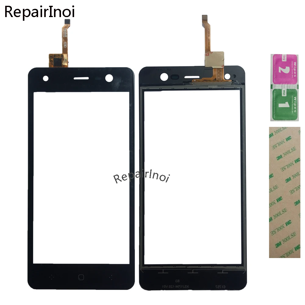 

10pcs 5.0'' Mobile Touch Screen For BQ BQS 5009 Digitizer Panel Front Glass Lens Sensor TouchScreen 3M Glue