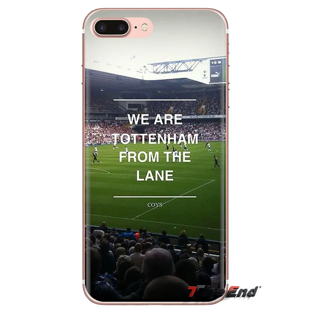 Transparent Soft Covers For Samsung Galaxy J1 J2 J3 J4 J5 J6 J7 J8 Plus 2018 Prime 2015 2016 2017 White Hart Lane London Stadium |
