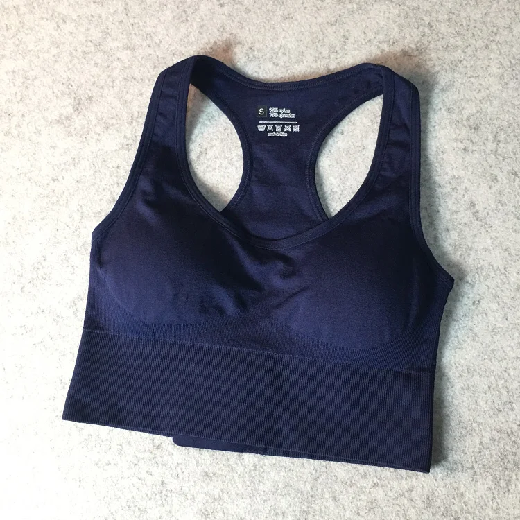 

Shock Proof Sport Bra Yoga Tank Top Bralette Women Fitness Push Up Gym Running Workout Crop Top Bra Underwear Fast Dry Vest