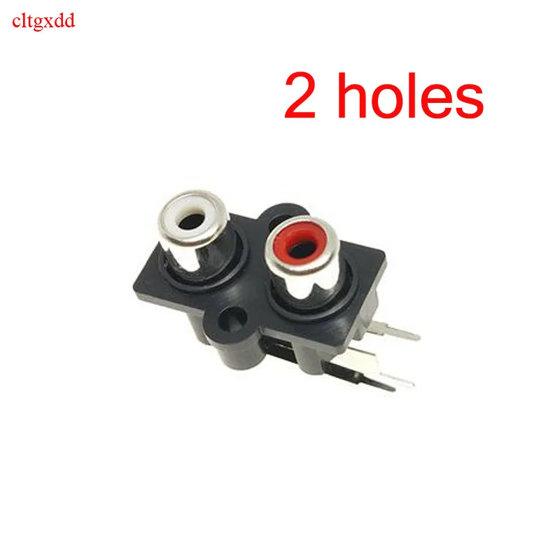 Концентрированный гнездовой разъем 2 отверстия 3/4 6/6 отверстий 9-контактный RCA