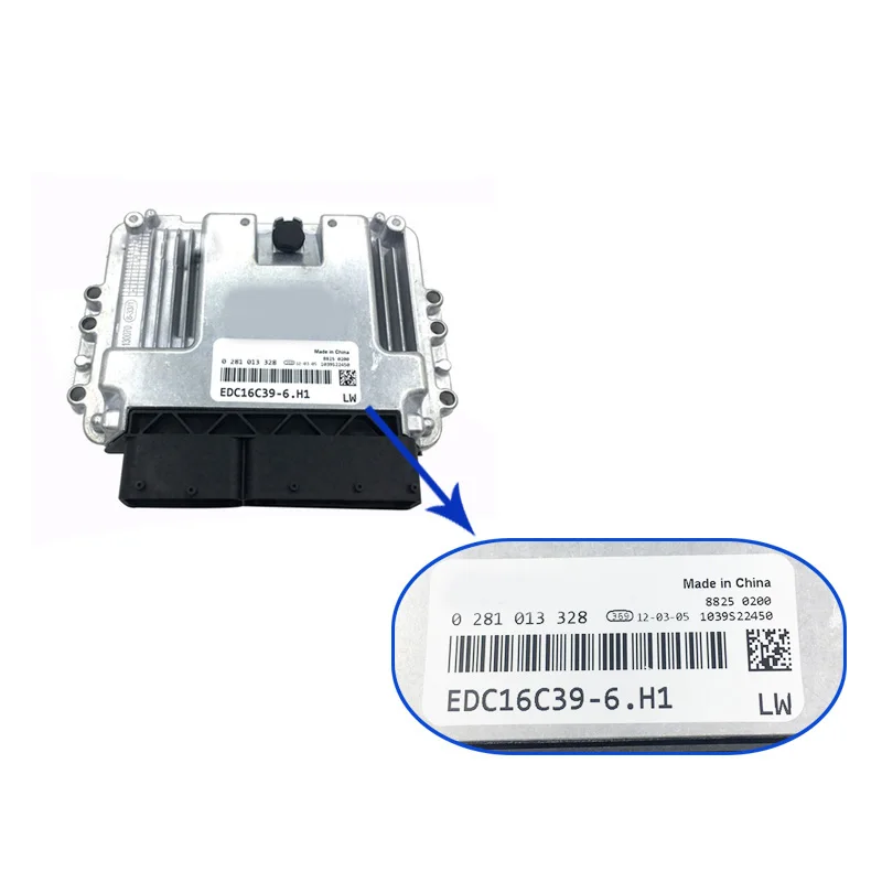 0281013328 новый оригинальный 2 5 T 8 двигатель компьютерная плата ECU EDC16C39 6 для Great Wall