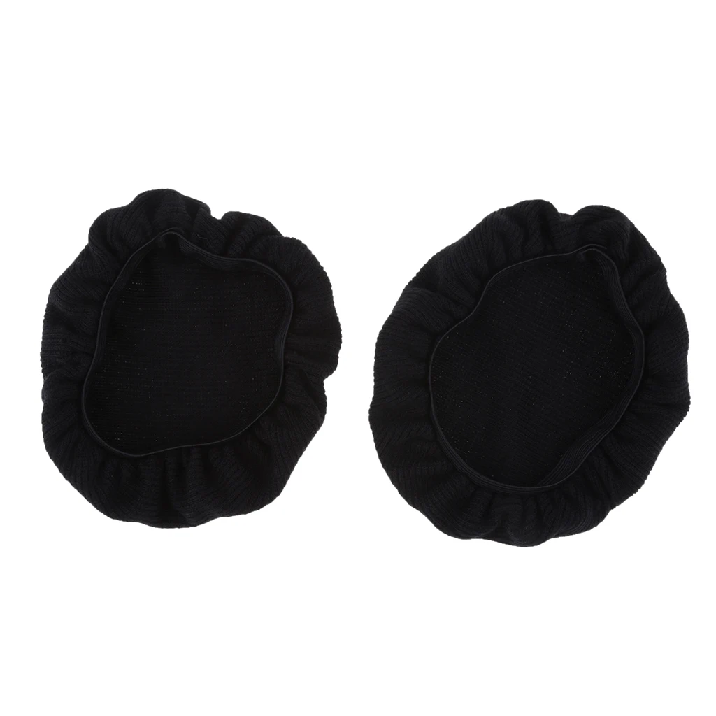 

2Pairs Stretchable Fabric Headphone Covers Earcup Earpad Fit 9~11cm Headphones