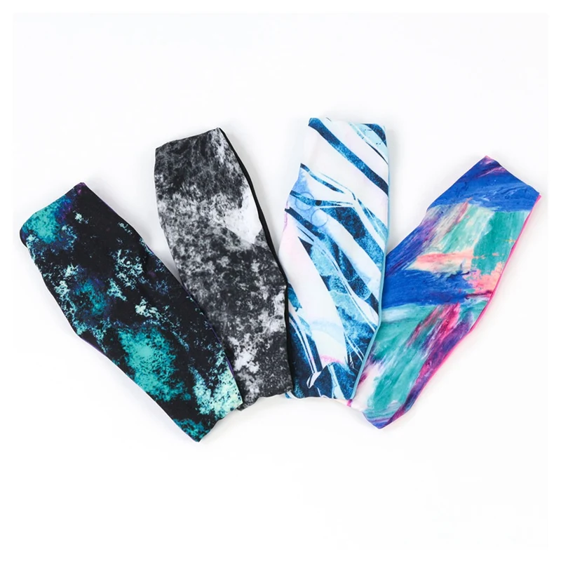 Йога повязка на голову спортивный Для женщин Спортивная резинка для волос Тюрбан