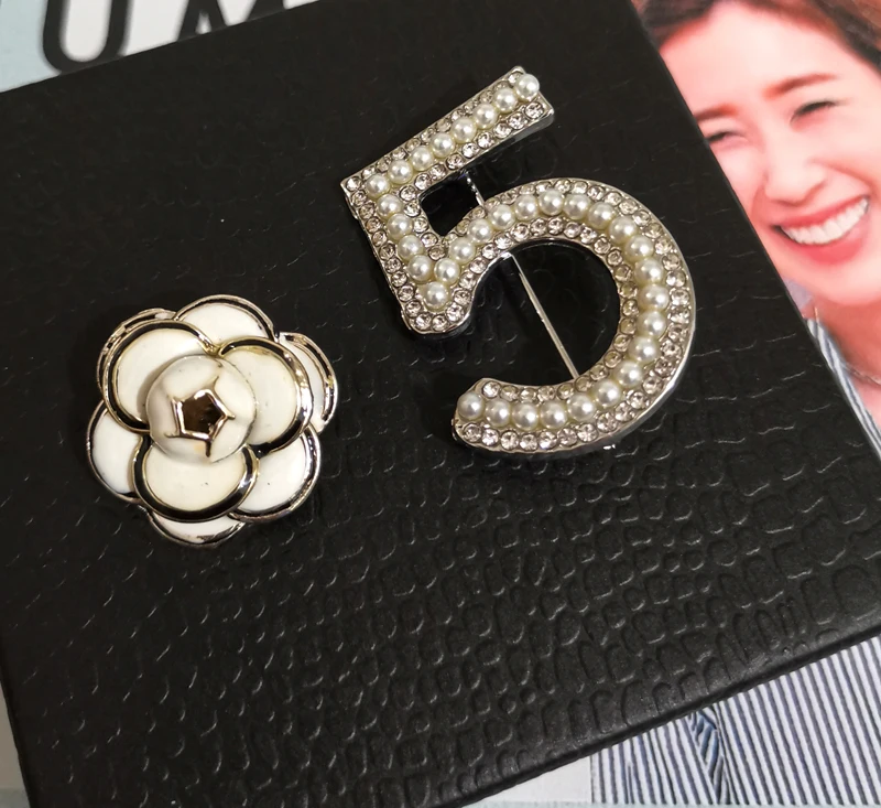 Женская Брошь в виде цветка камелии стиле ретро | Украшения и аксессуары