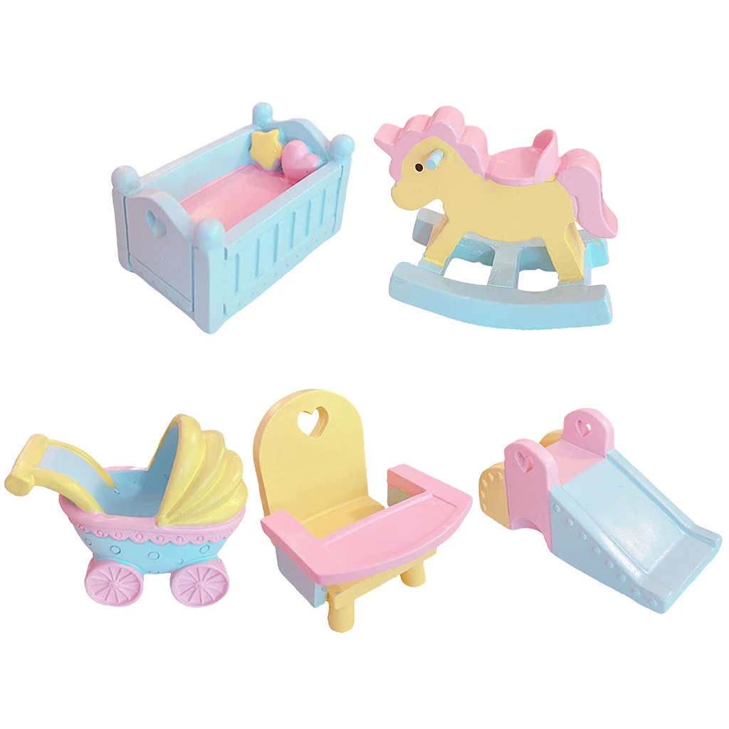 

Cute Cartoon Doll House Simulation Mini Furniture Dollhouse Accessories