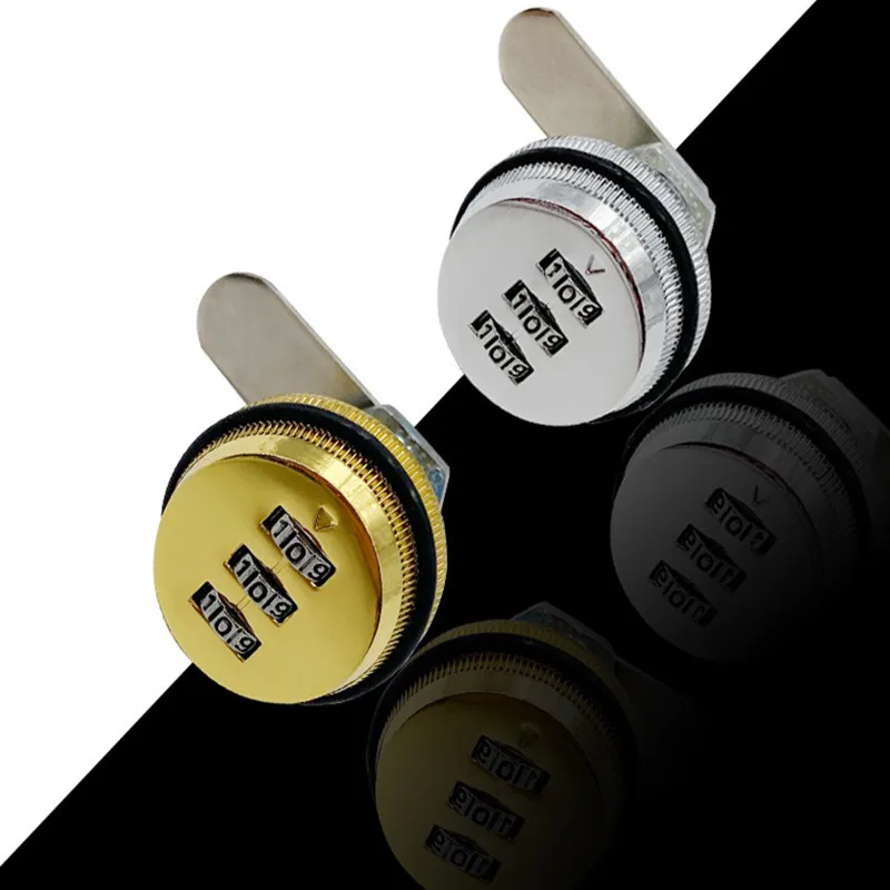 

Замок с 3-значным кодом 20-30 мм, умная камера из цинкового сплава, зеркальная дверь, оборудование для безопасности