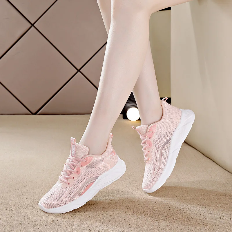 

Women's shoes casual 2021 summer woman Designer sneakers pink shoes women vulcanize shoes tennis fashion trainers female flats