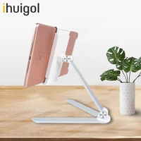 ihuigol phone holder 360 rotating flexible tablet stand 2 in1 wall mount stand metal bracket adjustable for ipad iphone 4 12inch