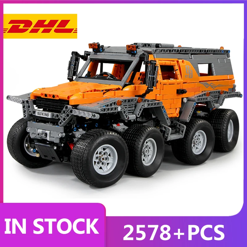

Молд KING 13088 технический внедорожник модель трека с дистанционным управлением строительные блоки кирпичи детские игрушки «сделай сам» пода...