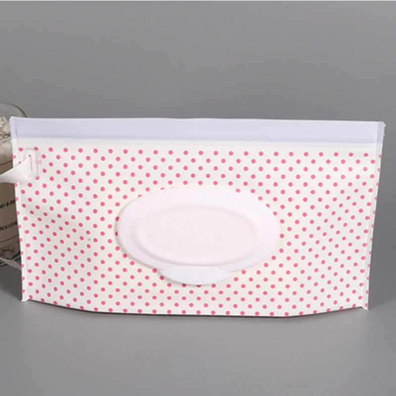 Детская сумка клатч для переноски Диспенсер влажных салфеток малышей мультяшная