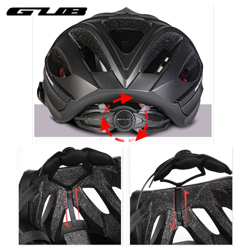 Велосипедный шлем GUB унисекс цельнолитой защитный головной убор для горного