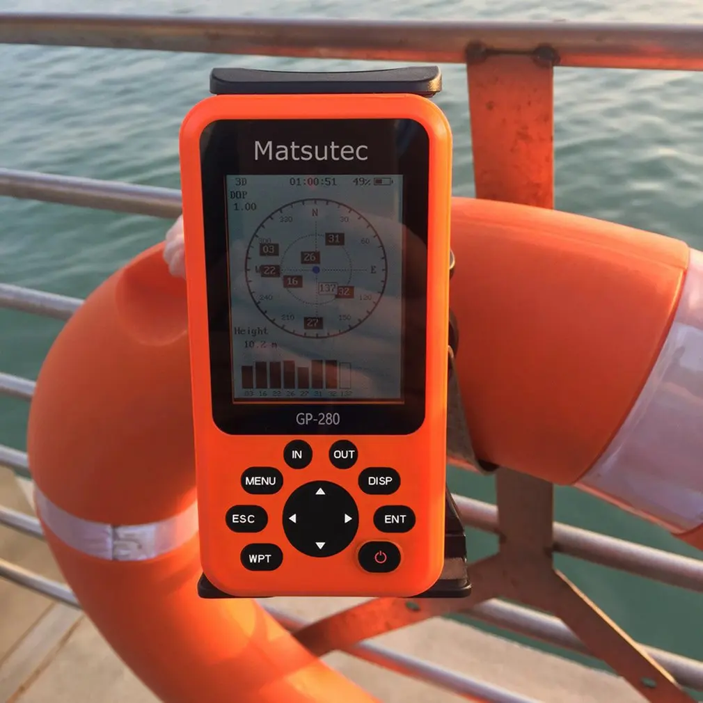 Matsutec GP 280 GPS портативный навигатор для морских высокой чувствительности