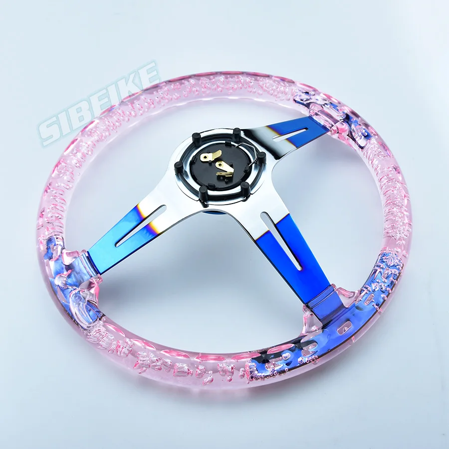 Акриловый прозрачный модный гоночный руль для обычной гоночной игры дрифта |