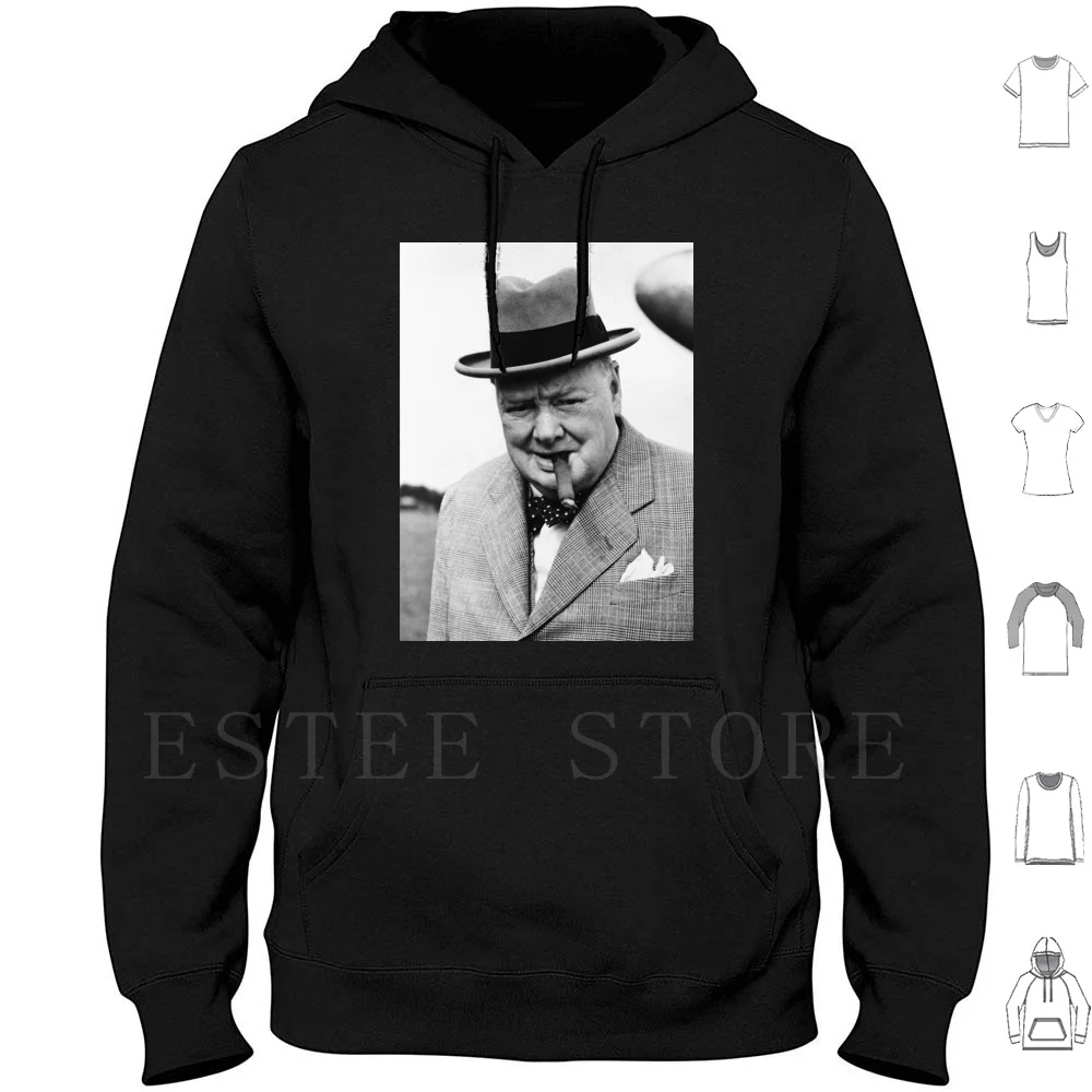 

Winston Churchill Smoker Hoodies Winston Churchill Smoking Great Britain United Kingdom Uk War Battle History