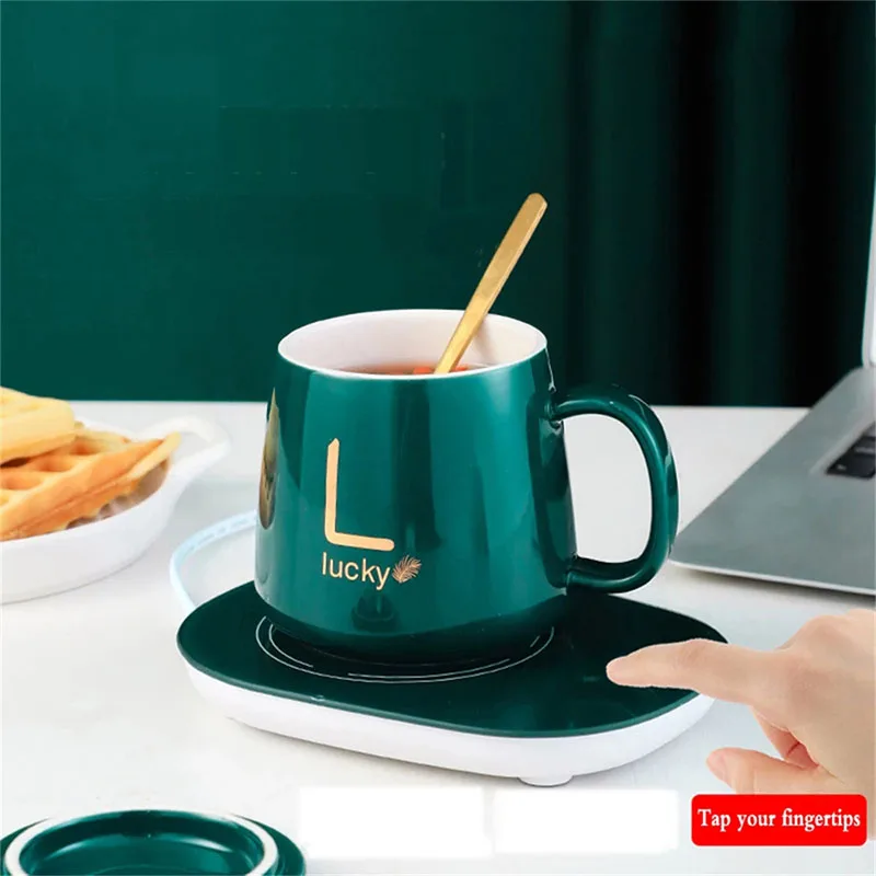 Coffee Mug Warmer for Home Office Desk Use Electric Beverage Cup Heating Plate Cocoa Tea Water Milk 3 Temperatures | Бытовая техника