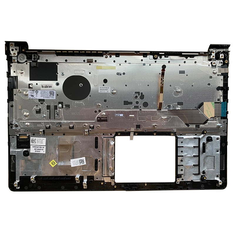 

New Case Shell For Dell Vostro 15-5000 5568 V5568 Laptop Palmrest Upper Top Cover With Fingerprint Hole US Backlight Keyboard