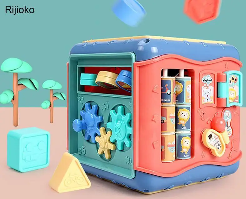 

Детская музыкальная шкатулка, развивающая шкатулка для детей 13-24 месяцев