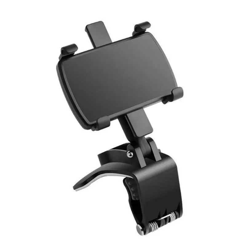 

360 Car Dashboard Mobile Phone Bracket Direct View Holder Automobile Multifunctional Navigation Support Frame Rearview Mirror