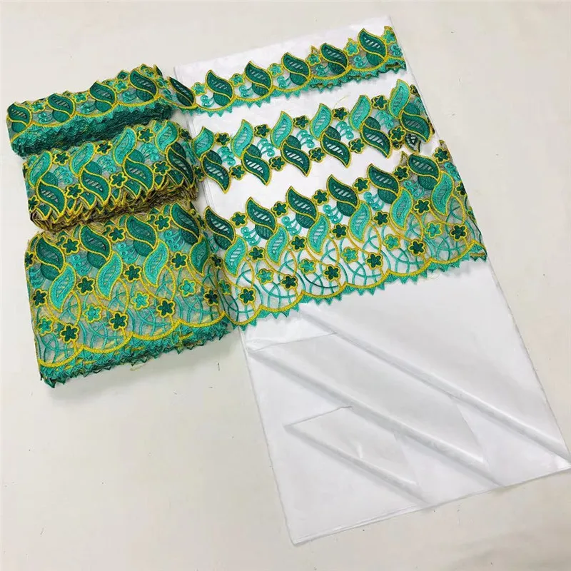 

5 yard/lot high quality Jacquard dress fabric bazin riche With lace bazin brode fragrant bazin 2021 for men or women cloth XM061