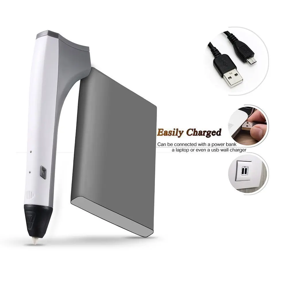 SUNLU M1 3D Ручка для печати ультра-тихая работа 3D Ручка для рисования для детей подарки дети исследуют создание гаджет