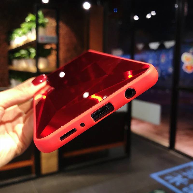 Блестящий чехол для Huawei Mate 10 Lite P20 P30 Pro lite 20 Y6 Y7 Y9 P Smart Plus 2019 со стразами | Мобильные