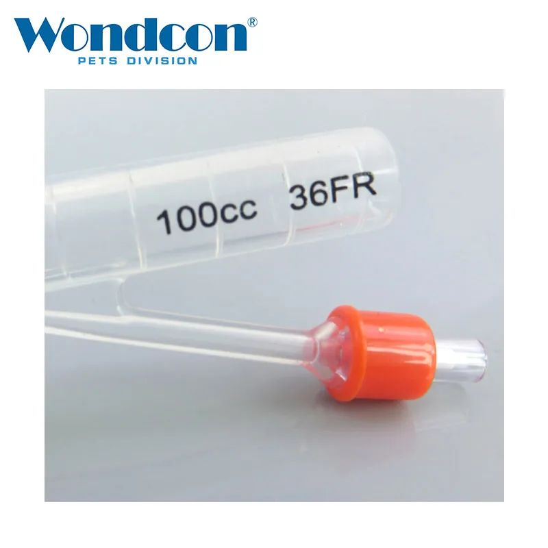 Медицинский силиконовый смывочный катетер Wondcon с шариком|Хирургические