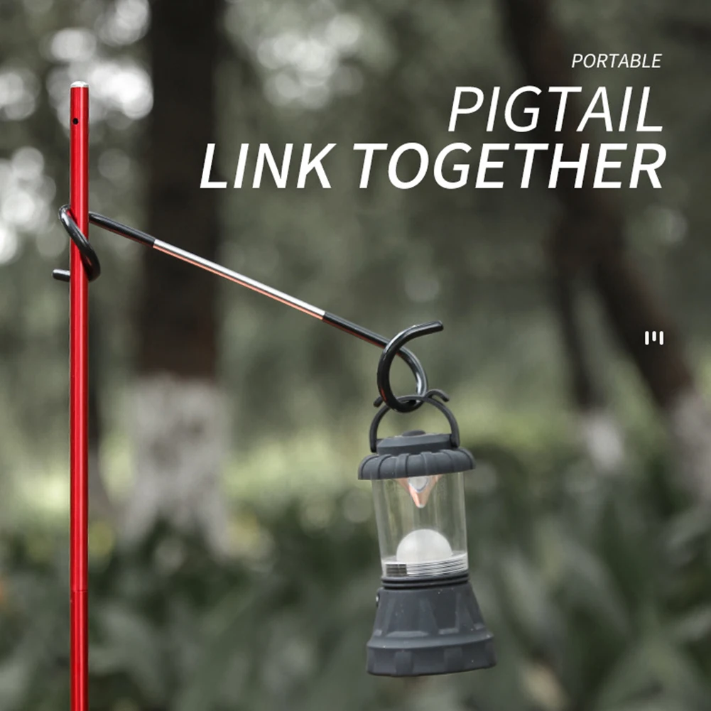 На открытом воздухе палаточный столб лампа держатель крюка