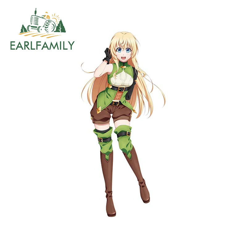 

EARLFAMILY 13 см x 5,9 см для Goblin Slayer забавная наклейка для автомобилей аниме наклейка на холодильник с защитой от царапин