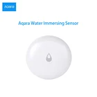 Датчик погружения воды Aqara, Дистанционная сигнализация, детектор связи с водой, закрытие клапана воды, приложение для умного дома