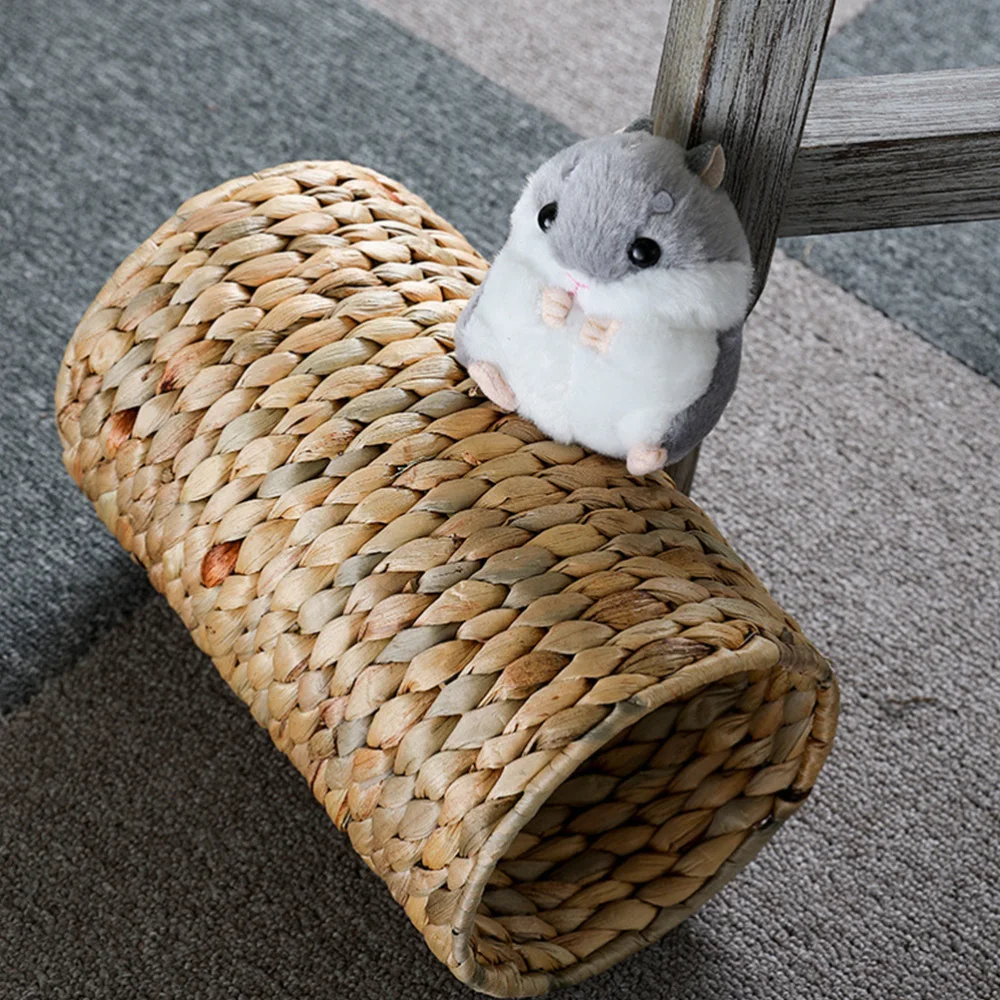 

1Pc Creative Braid Pet Nest Durable Woven Hamster Nest Natural Pet Habitat