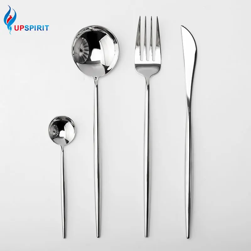 16Pcs Stainless Steel Dinner Set Spoon Fork Knife Dessert Coffee Wedding Party Tableware Kitchen luxury Cutlery | Дом и сад