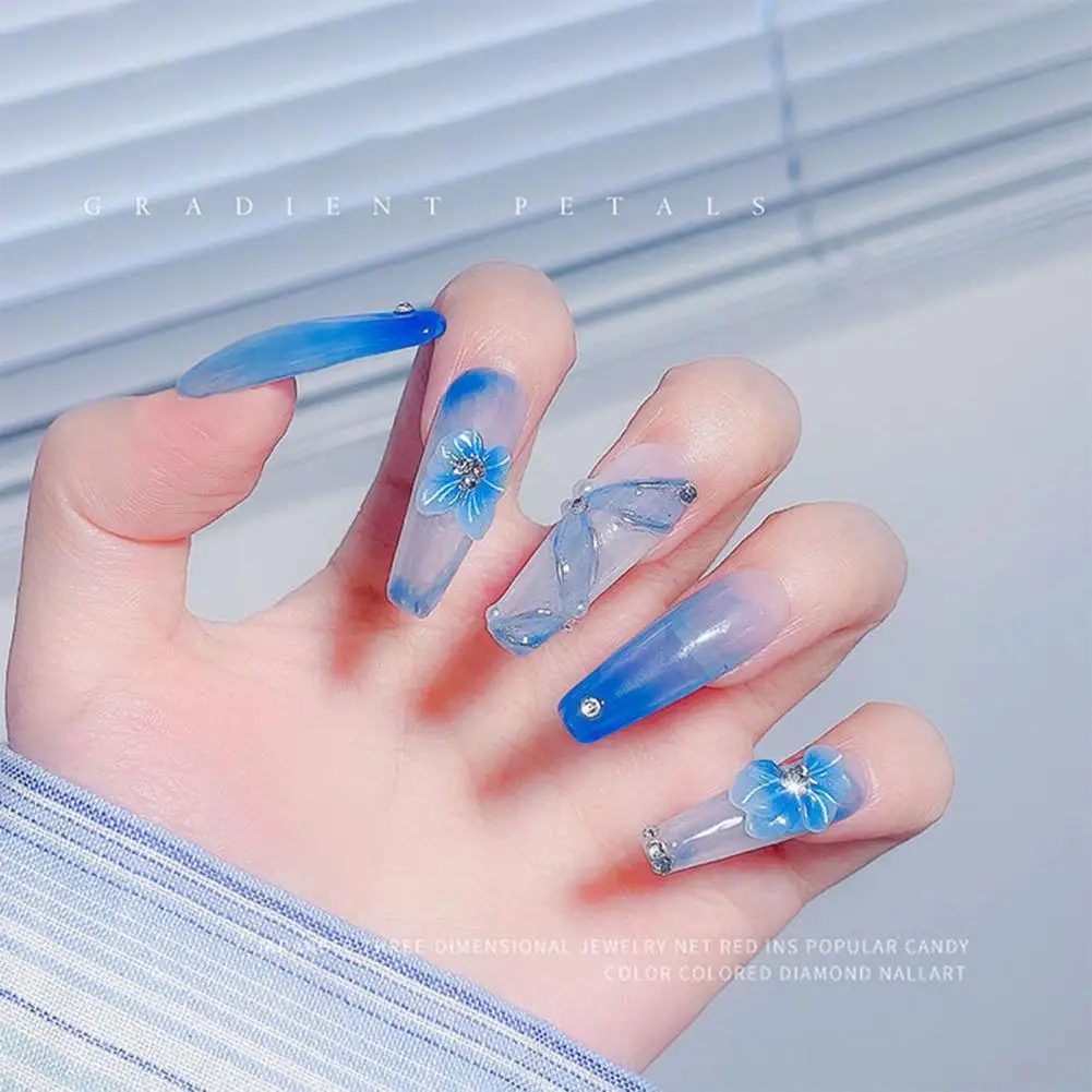 

1 компл. Слайдеры для ногтей удобные блестящие наклейки для ногтей в современном стиле привлекательные легко приклеиваются для переноса но...