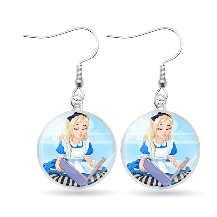 Женские Висячие серьги Elsa Anna принцессы Софии с бантом аксессуары для девочек