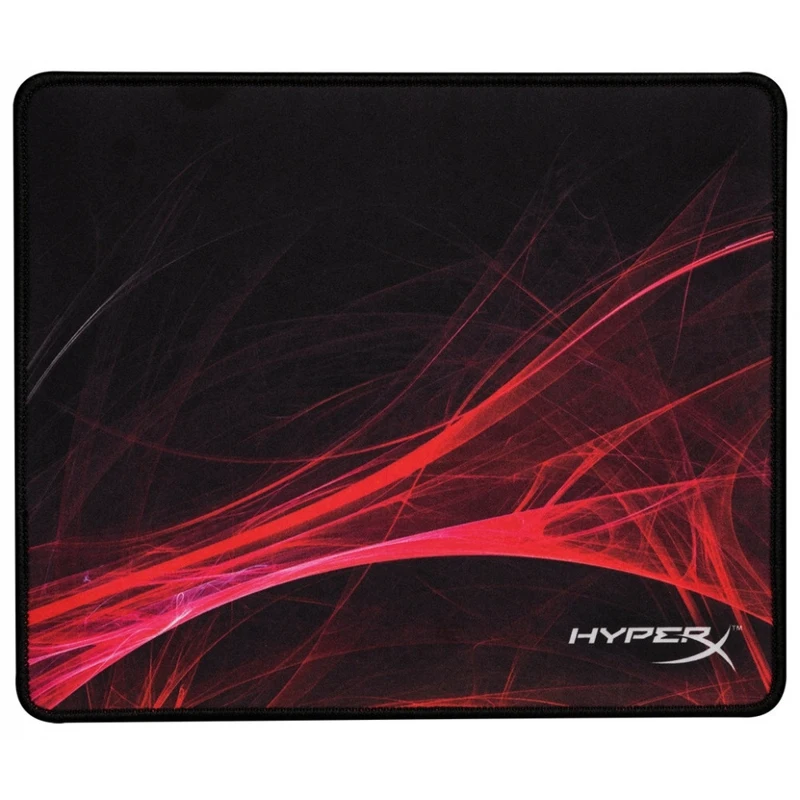 Коврик HyperX Fury Pro S Speed Medium ткань 360 х 300 4 мм цвет: черный с красным|Коврики для мышей| |