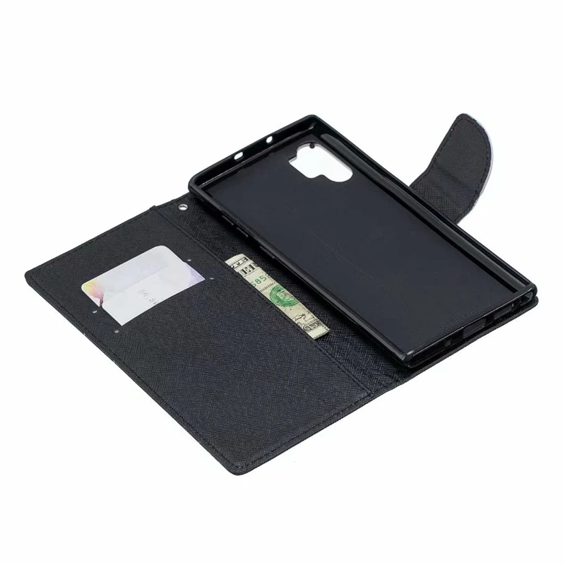 3D чехол-бумажник с откидной крышкой для Samsung Galaxy Note 8 9 10 S7 S8 S9 S10 Plus J3 J4 J5 J6 J7 2017 J330 J530