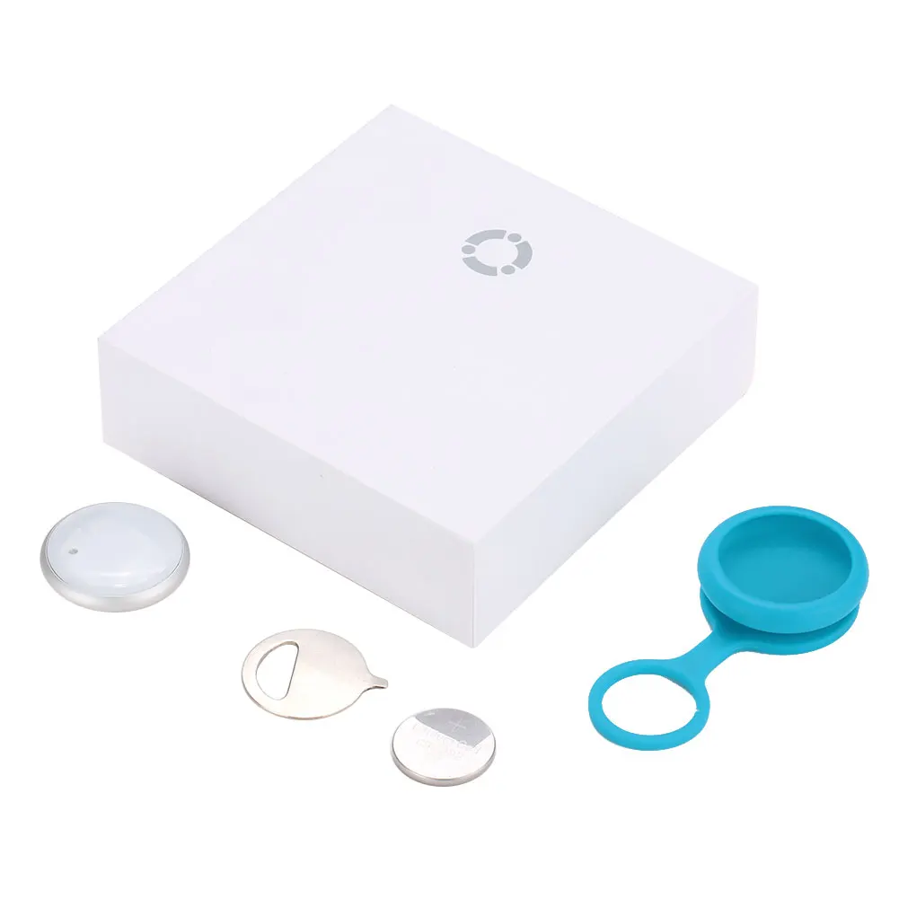 Pet Dog Bluetooth монитор Анти-потеря светодиодный искатель безопасная Кнопка тег мини