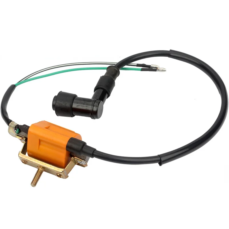 

Катушка зажигания для мотоцикла CDI, катушка высокого напряжения, электрические компоненты для двухцилиндрового двигателя 50-125 куб. См, мотоц...