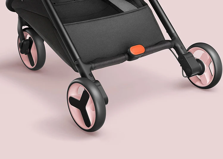 XIAOMI MIJIA MITU Складная коляска коляски 3 в 1 Портативный Легкий амортизатор Алюминиевая тележка четыре коляска на колесиках путешествия самолет коляска детская