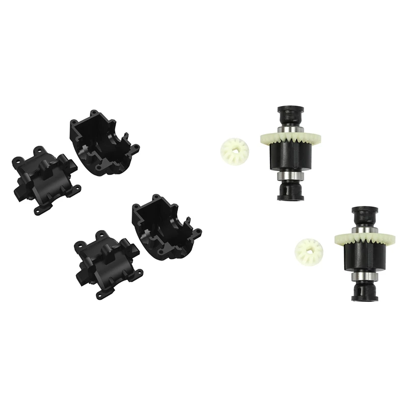 

2 комплекта запчастей для радиоуправляемого автомобиля: 1 Набор дифференциальных шестеренок, коробка передач, чехол и 1 набор дифференциаль...