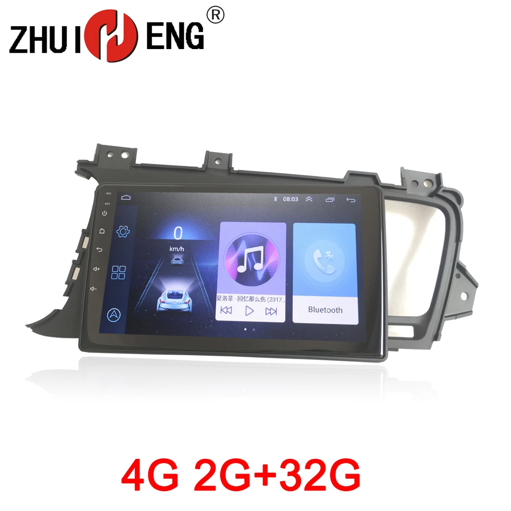 ZHUIHENG 2G + 32G Android 8 1 автомобильный радиоприемник для KIA K5 Optima 2011 2015 dvd плеер gps navi