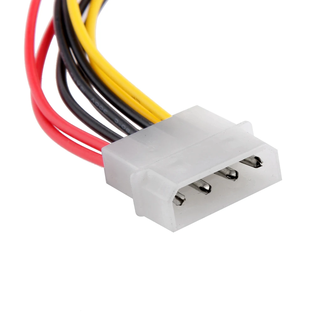

4 Pin IDE 1 To 2 Y Power Supply Splitter Expansion Cable For Computer