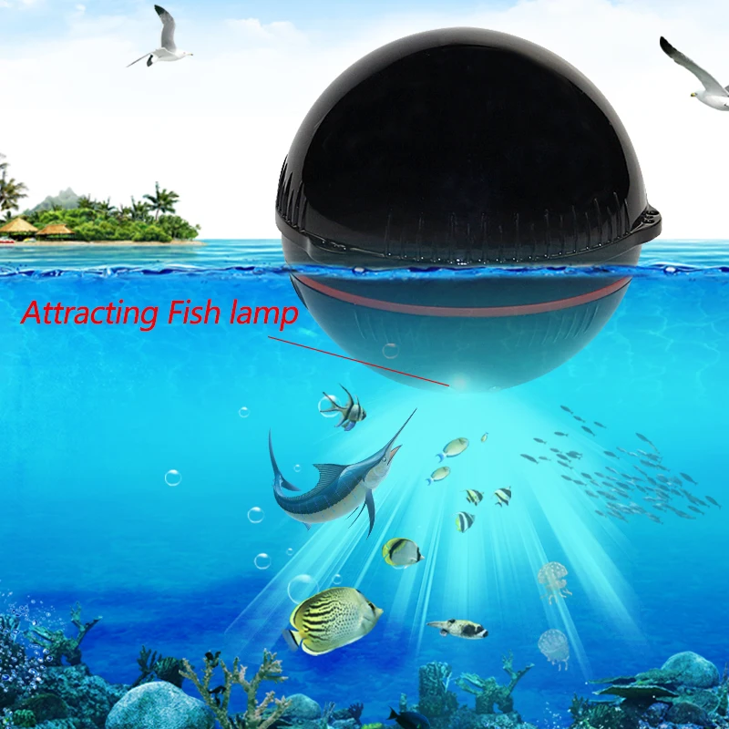 Эхолот-рыболокатор Erchang портативный беспроводной с поддержкой Bluetooth и IOS Android |