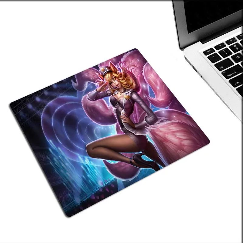 XGZ Russia Big Promotion Mouse Pad Sexy Nine-tailed Fox Computer Keyboard Game Table Mat Natural Rubber Odor-free Non-slip | Компьютеры и