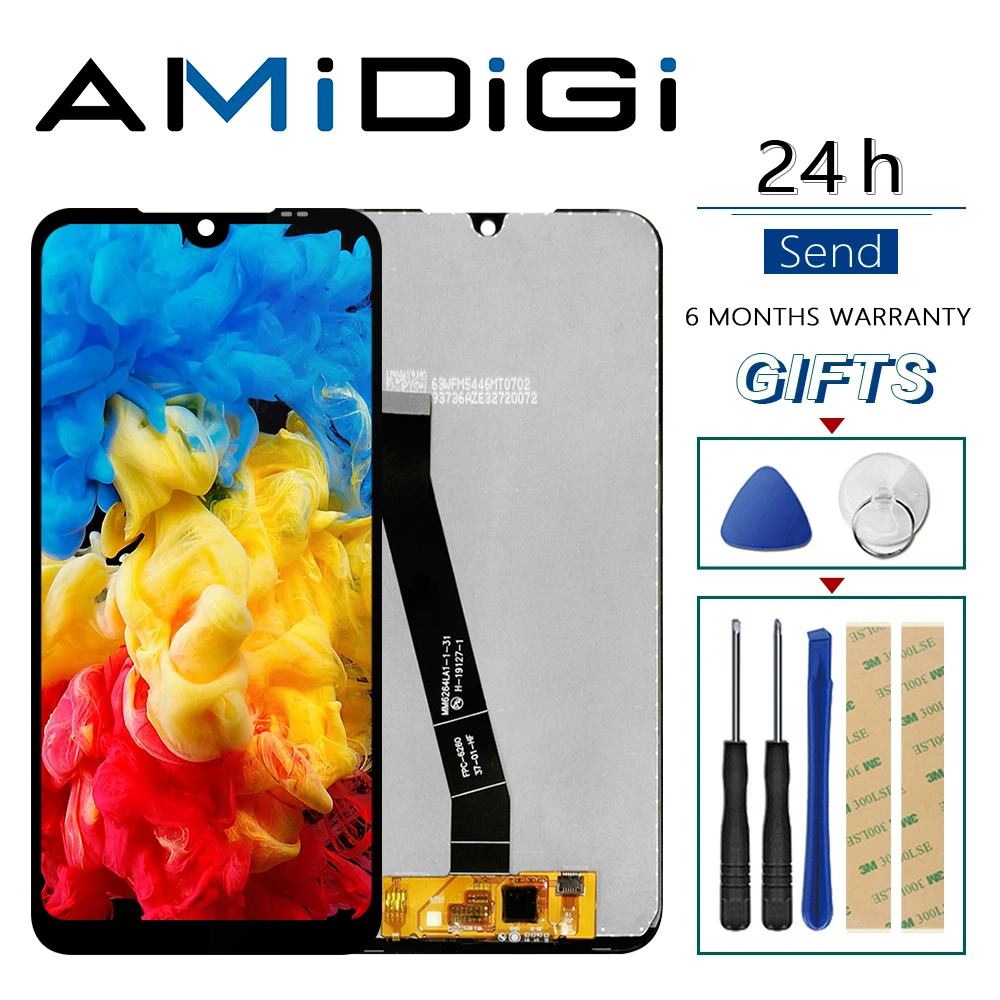 Качественный Оригинальный ЖК дисплей для Xiaomi Redmi 7 с рамкой экран дисплея