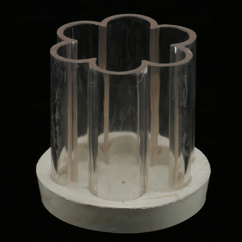 

Форма для мыла, прозрачная свеча, в форме цветка пластиковые