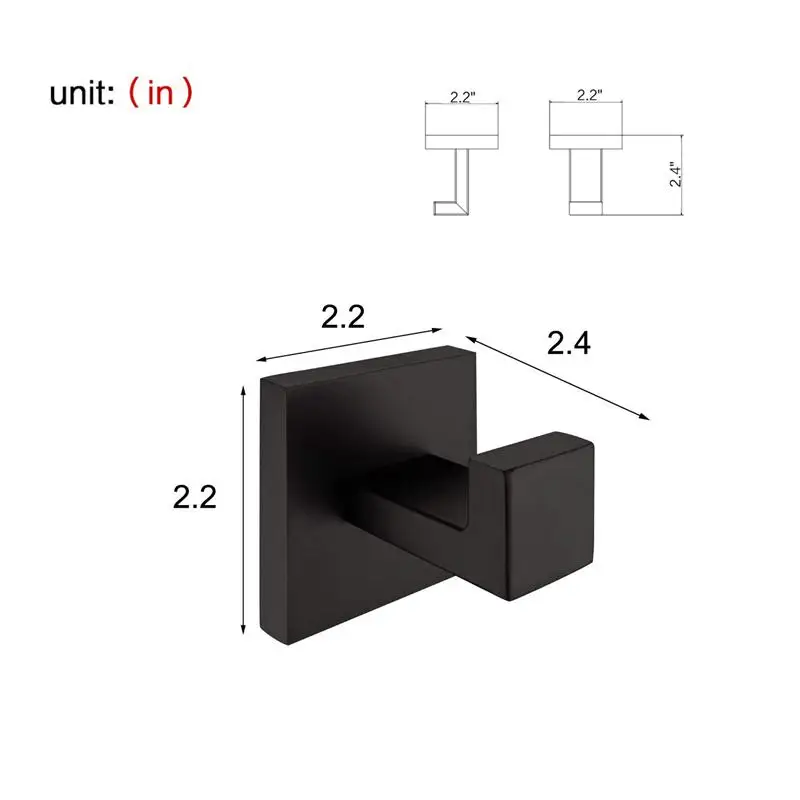 Крючок для пальто и полотенец из нержавеющей стали 304 |