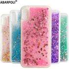 Жидкие блестки, песок Звезды Силиконовые чехлы на huawei Y5 2019 2018 Y6 Prime 2018 Y6 на Honor 8s сердце динамические пластиковые мягкие чехлы