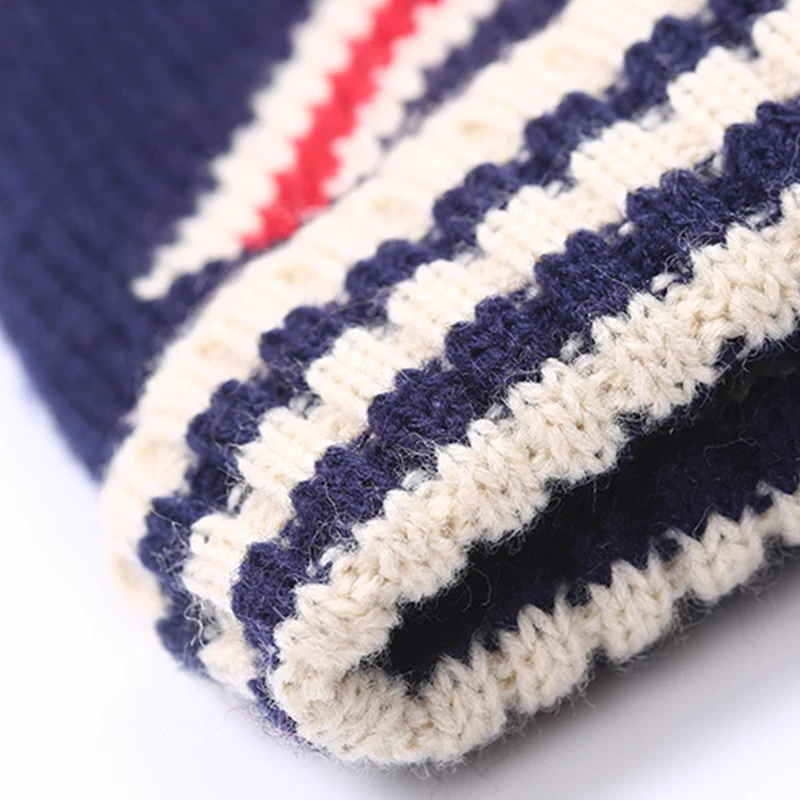 2019 американский флаг Мужская и женская зимняя шапка уличная теплая вязаная шляпа