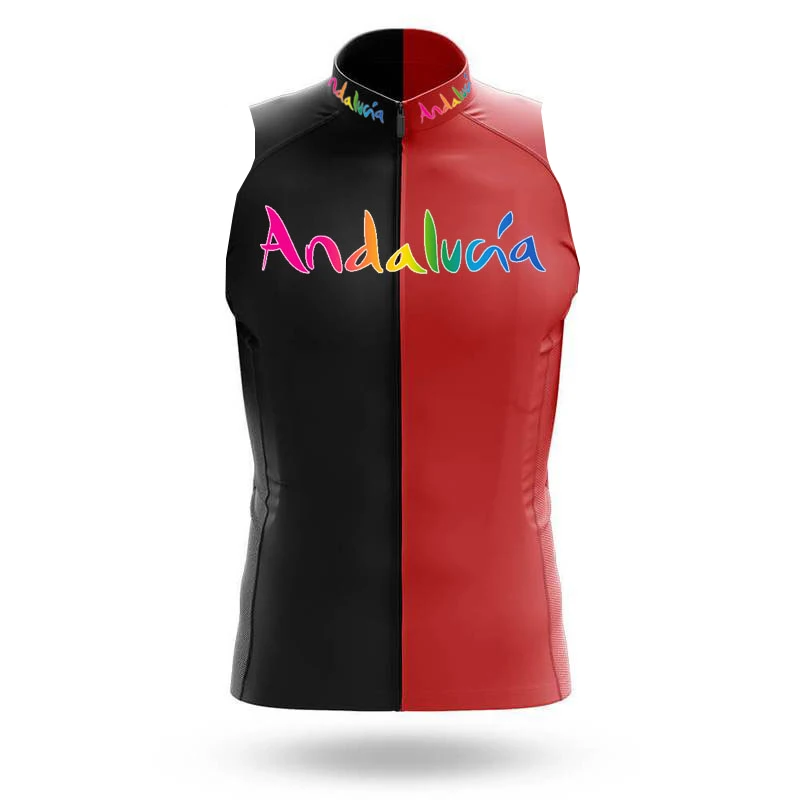 Велосипедная Андалусия без рукавов не ветрозащитная майка Женская Джерси форма